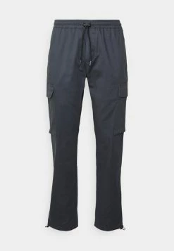 Redefined Rebel KELLY UNISEX - Cargo Trousers - Ebony