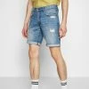 Redefined Rebel DESTROY - Denim Shorts - Soft Blue