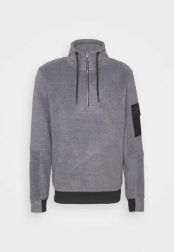 Redefined Rebel Fleece Jumper - Dark Grey Melange