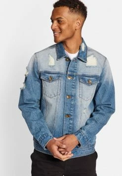 Redefined Rebel JASON - Denim Jacket - Light Blue