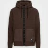 Redefined Rebel ELMER UNISEX - Fleece Jacket - Chocolate Brown