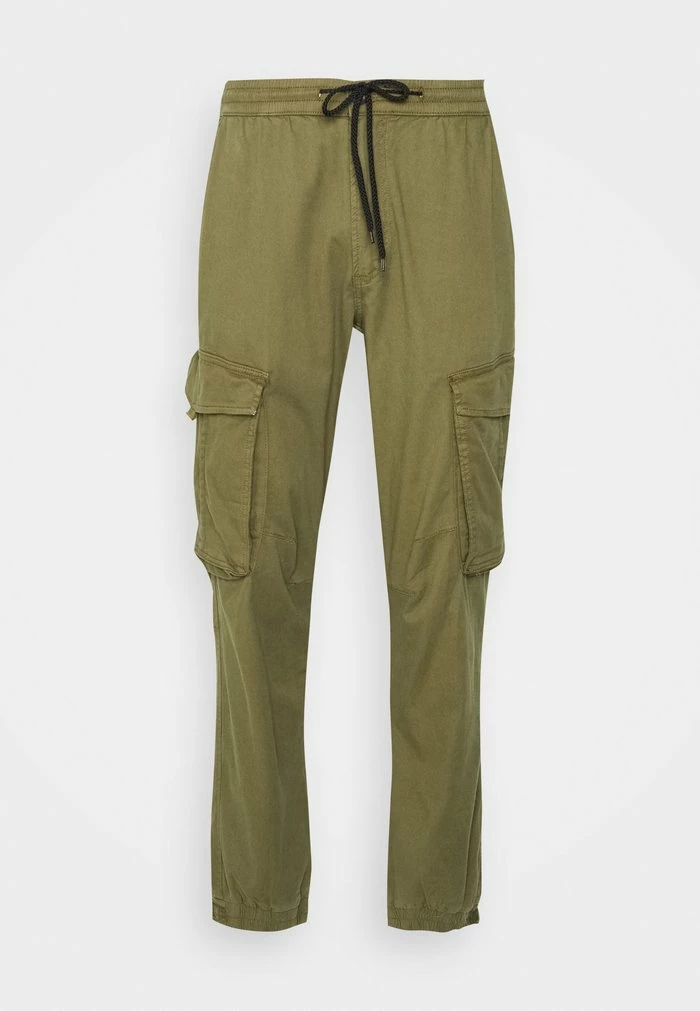 PANTS - Cargo trousers - dark olive