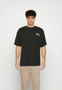 Redefined Rebel DALE TEE - Print T-shirt - Black