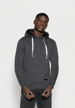 Redefined Rebel LUDWIG - Hoodie - Anthra Melange