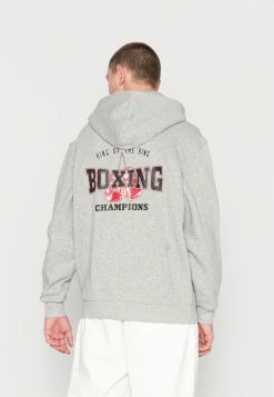 Redefined Rebel ALLAN UNISEX - Zip-up Sweatshirt - Light Grey Melange