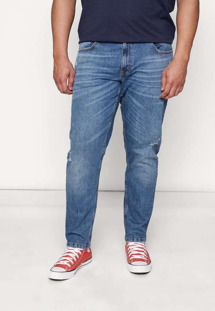 STOCKHOLM DESTROY - Jeans Tapered Fit - hollywood worn