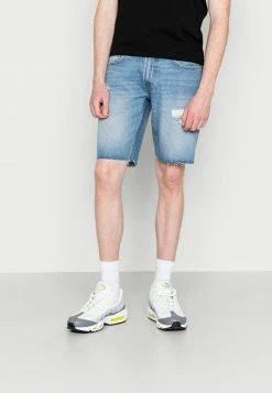 Redefined Rebel OSAKA - Denim Shorts - Soft Blue