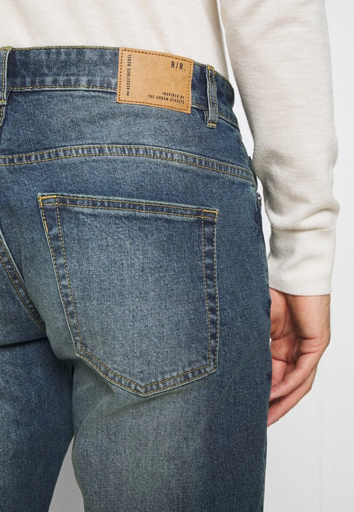 CHICAGO DESTROY - Slim fit jeans - mining blue